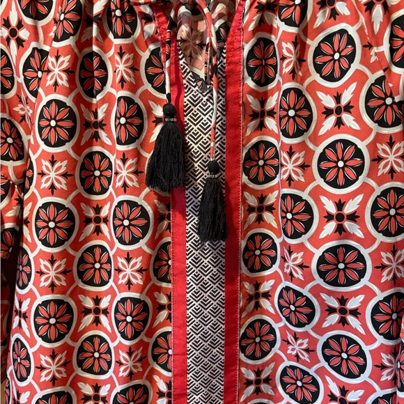 Simply Southern women's tunic dress “ tassels beaded Bell sleeves  women’s S - Picture 3 of 8